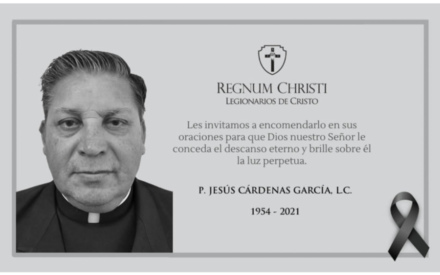 Fallece en Cancún el P. Jesús Cárdenas García, LC
